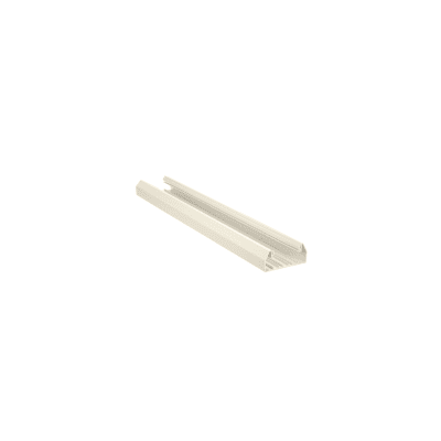 Base para canaleta T-70, de PVC rígido, con orificios perforados para montaje, 103.3 x 44.9 x 1800 mm, Color Blanco Mate | T70BIW6