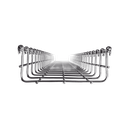 Charola Tipo Malla 66/150 mm, Acabado Electro Zinc, Hasta 158 Cables Cat6, Tramo de 3 Metros | MG-50-432EZ