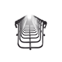 Charola Tipo Malla 54/50 mm, Acabado Electro Zinc, Hasta 43 Cables Cat6, Tramo de 3 Metros | CH-54-50EZ