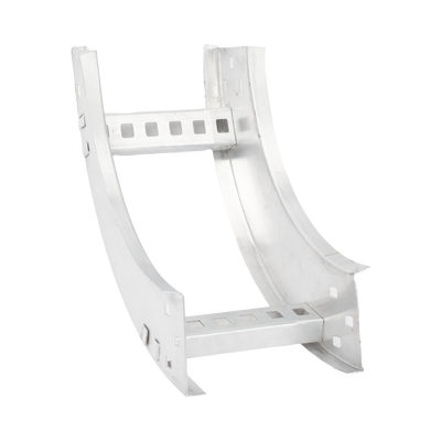 Curva Vertical Interior de Aluminio de 90° Perfil Z / Peralte 3 1/4" / Ancho 6" / Radio 8" / Incluye Tornillería | CHVI908R8X6AK