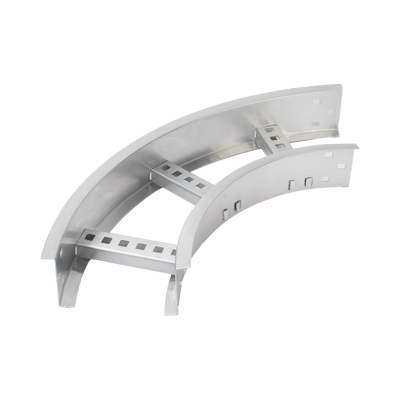 Curva Horizontal de Aluminio de 90° Perfil Z / Peralte 3 1/4" / Ancho 6" / Radio 8" / Incluye Tornillería (CHC90EZ314R8X6AK) | CHC908R8X6AK