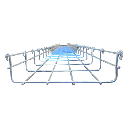 Charola Tipo Malla Línea MallaFils® 200x54 mm para hasta 154 Cables Cat6 / Uso Interior con Acabado EZ / Tramo 3 m | ML-54-200EZ