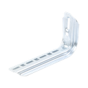 Ménsula omega tipo L inteligente, 210mm de ancho, con acabado Electro Zinc | MG-60-101EZ