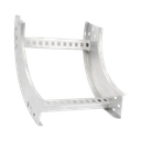 Curva Vertical Interior de Aluminio de 90° Perfil Z / Peralte 3 1/4" / Ancho 12" / Radio 8" / Incluye Tornillería (CHVI90EZ314R8X12AK) | CHVI908R8X12AK