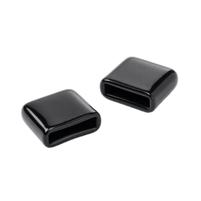 Kit de Tapas Finales Para Escalerilla, de Vinilo, Color Negro | LEC