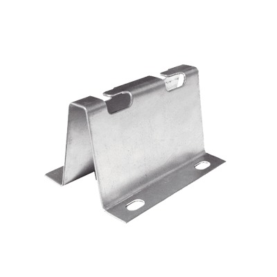 Soporte de piso falso directo, ideal para llegada a Rack, con acabado Electro Zinc | MG-51-142EZ