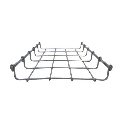 Charola Bimetálica Tipo Malla 33/200 mm, Ideal Para Utilizarse al Exterior o Zonas Húmedas, Hasta 105 Cables Cat6, Tramo de 3 Metros | MG-50-923BM