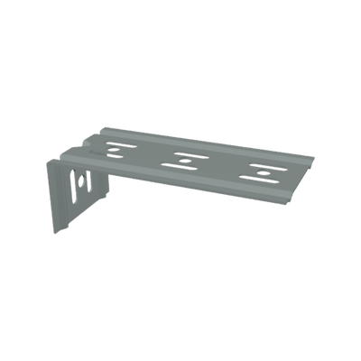 Ménsula económica, para montaje en pared, para anchos de charola de 150mm, con acabado Electro Zinc | MG-60-122EZ