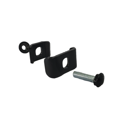 Kit 1 para unir tramos de charolas, con baño de pintura epóxica color Negro | MG-51-KIT1EP