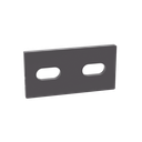 Kit de 12 Piezas de Barra de Empalme de 2 Orificios, Para Fabricación de Curvas con Charola Wire Basket en Campo, Color Negro | PWBSPL2BL