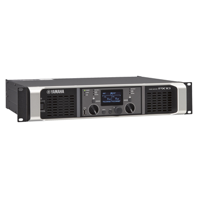Amplificador de audio Clase D | 1000 W x 2 a 8Ω | 1200 W x 2 a 4Ω. | Baja Impedancia | Procesamiento Inteligente | PX10