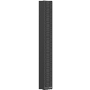 Altavoz Lineal Hikvision / 150W / 12 Unidades Neodimio / 90 dB Sensibilidad / 160° Horizontal / 25° Vertical / Aluminio / IP No / Exterior / Speakon + Phoenix | DS-QAPS4R15-2