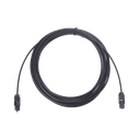 Cable Toslink de Fibra Óptica de 4.6m | Ideal para Mandar Audio Digital para Sistemas de Alta Calida | Compatible con Amplificadores VSSL | EP-TOS15