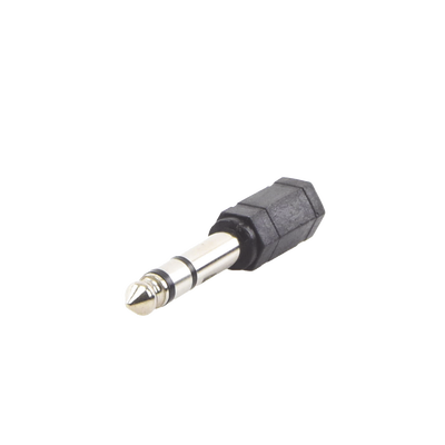 Adaptador de audio 3.5mm hembra a 6.3mm macho (Audio estereo) | EP-ADAP63