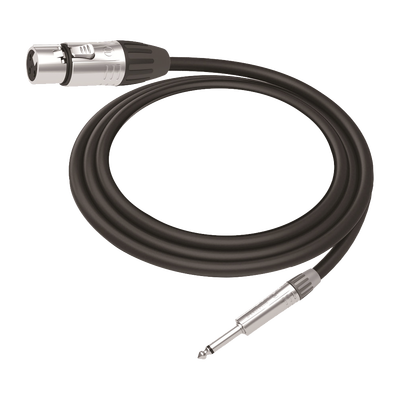 Cable de Audio | XLR 3 Polos Hembra a Plug 1/4 in mono | Conector Seetronic Serie M SCMF3 - MP2X | Longitud 5m | CMC-MF3-PM-L-5M