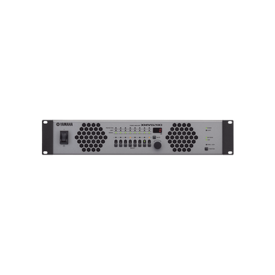 Amplificador de Audio Multicanal con Conexión Análoga / YDIF | 8 Canales, 280W | 8 OHMS | 70/100V | XMV8280