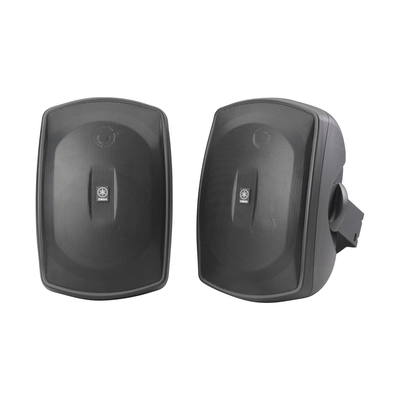 Altavoz de Montaje en Superficie de 2 vias, Woofer 5 in, Tweeter 0.5 in, Semi-Exterior, 6 ohms, Par Color Negro | NS-AW190