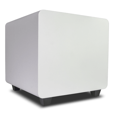 Subwoofer Activo de 10in | Diseño Down-Firing | 300W RMS | Recinto Sellado | Acabado Blanco | DFS10WT