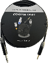 Cable 6.35mm a 3.5mm, conectores color negro MP3X-B - MTP3C-BG, length 3m | CMC220ASTPPS3BG1
