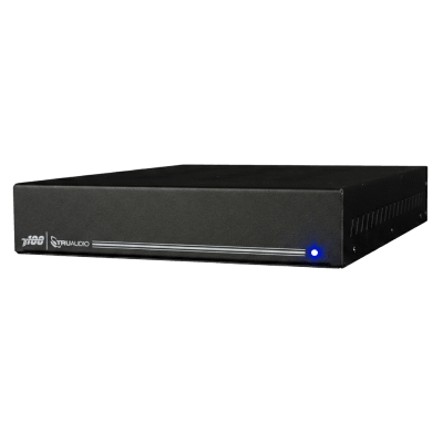 Amp Clase D | 2 Canales 100W | Con Aprendizaje IR | Salida Sub | Estéreo, Bridge, Múltiples Amplificadores | 4-8Ω | T100