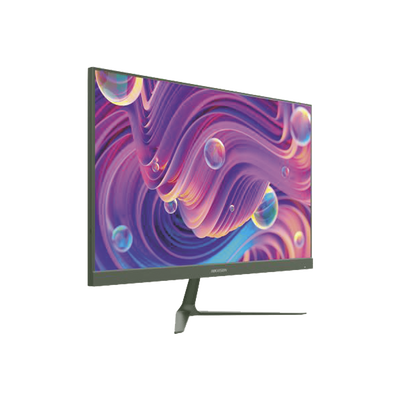 Monitor LED Full HD (1080p) de 23.8" / Ideal para CCTV, Oficina y Hogar / Entrada HDMI-VGA / Montaje VESA ( 75 X 75) / Uso 16/7 / Backlight E-LED / Ultra Delgado | DS-D5024F2-BV2