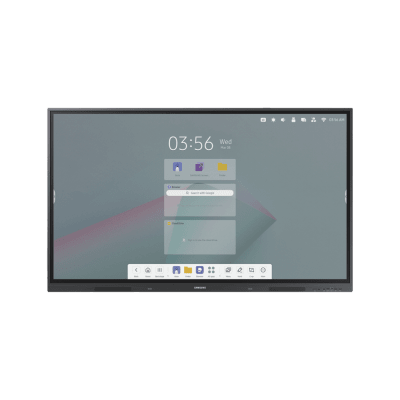 Pantalla tactil interactiva 75" Android 14 certificado con EDLA  / Touch tipo IR / UHD / 400 nits / HDMI / USB / WIFI / RJ45 / Compatible con montajes VESA 800 x 400 | WA75F