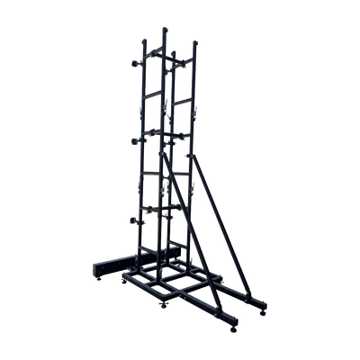 KIT DE MONTAJE A PISO PANTALLA VIDEOWALL 50 X 50 CM | CON SOPORTE INCLINADO | Compatible con DSD4429RICQF y DSD4426RICQF | KMBPPHIK50X50