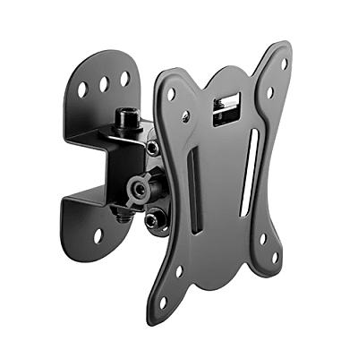 Montaje  Compacto de Pared para Monitores de 13 a 27" | Soporta hasta 25 Kg| Compatible con  Vesa 75 x 75 / 100 x 100 | Fabricado en  Acero | KMA20-110