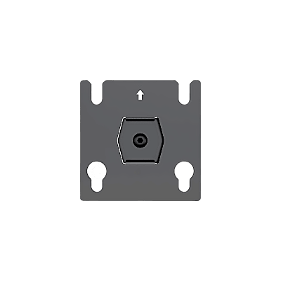 Accesorio - Placa Adaptadora para Panel LED 20 x 20.5 mm | Dimensiones 64 x 64 x 2 mm | Diámetro de Orificio Ø10.3 mm | Separación de Orificios 40 mm. | SDJH633