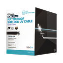 Bobina de Cable de 305 Metros (1000 Pies), Cat5e, Color Negro, Sin Blindar, para Aplicaciones de Video Vigilancia, Redes de Datos. Uso en Intemperie | PRO-CAT5-EXT-LITE