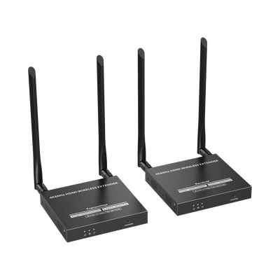 Kit Extensor Inalámbrico | 4K@60Hz | IP Color Stream| Transmisión hasta 50m | Salida Loop | IR | | TT699