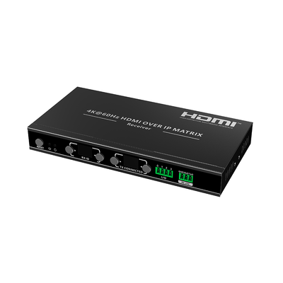 Receptor | Extensor de matriz HDMI sobre IP IG de 4K60 Hz con videowall | TTMOIPRX