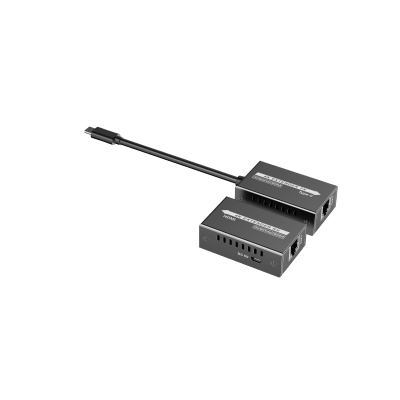 Extensor Mini 4K120Hz USB-C a HDMI | Transmisión 18 Gbps | Distancia 60m 4K@60Hz | HDR10 / HDCP 2.2 | Protección ESD ±8KV | Alimentación por Fuente de Señal | TT600TH