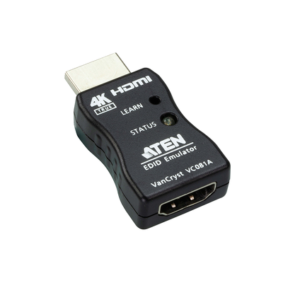 Adaptador de emulador de EDID | HDMI 4K real | Elimina problemas de comunicación debido a fallo de sincronización de datos EDID | VC081A