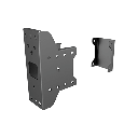 Accesorio_ Placa para Montaje doble de Pantallas Para Exhibicion de Pared a Pared| Dimensiones 225.2 mm x 126.2 mm x 95 mm | SDJH170