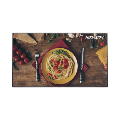 Pantalla LED de 32" para Publicidad Digital / Programación de Horarios / Contenido Personalizado / Sistema Operativo Android / 1 Entrada USB / WiFi | DS-D6032FN-B(IN)