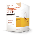 Cable Cat6+ Calibre 23 Alto Rendimiento, ETL, UL, Color Azul, de 100 Metros (328.08 Pies), Super Flexible, para Aplicaciones de CCTV, Video HD, y Redes de Datos. | PRO-CAT-6-PLUS/100M