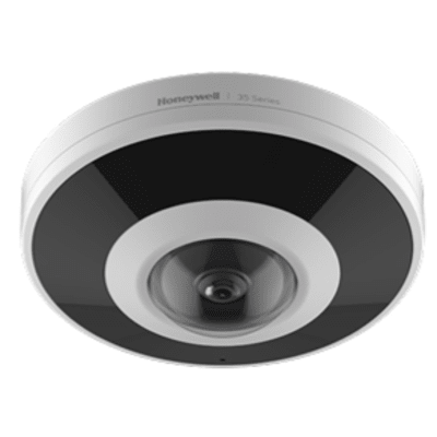 Cámara Fisheye 35 Series 6MP / 12MP / Visión 180° / WDR 120 dB / IR 20 mts / IP67 IK10 / H.265 HEVC / Audio Bidireccional / Análisis de Video / Compatibilidad ONVIF / PoE | HC35WF6R1