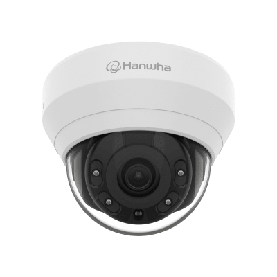 Camara Domo IP 4 Megapíxeles (2560x1440) / Visión Nocturna IR 20 mts / Lente 4 mm / WDR 120 dB / PoE / IP67 / ONVIF / WiseStream II | QND-7022R