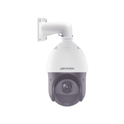 PTZ IP 2 Megapixel / 15X Zoom / 100 mts IR / IP66 / ACUSENSE / DARKFIGHTER / WDR 120 dB / Entrada y Salida de Audio y Alarmas / HLC / EIS / PoE+ / MicroSD | DS-2DE4215IW-DE(T5)
