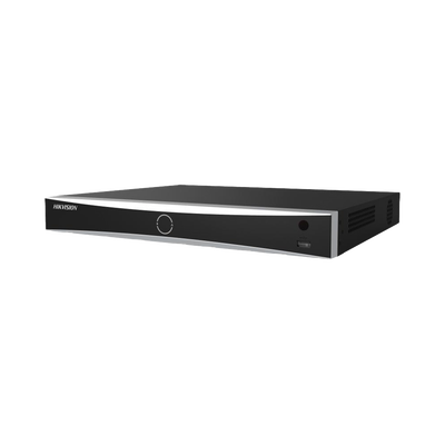 [Acusearch] NVR 12 Megapixel (4K) / 8 canales IP / 8 Puertos PoE+ / AcuSense (Evita Falsas Alarmas) / Reconocimiento Facial / 2 Bahías de Disco Duro / HDMI en 4K / Alarmas I/O / 300 Metros PoE Modo Extendido | DS-7608NXI-K2/8P(D)