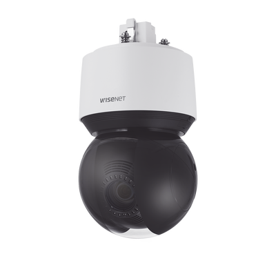 Domo IP PTZ 2MP Antivandálico / 40X Zoom Óptico / WDR 150DB / Auto Tracking / Video Analíticos / H.265 & WiseStream II | XNP-6400