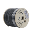 Carrete de 2 km de Fibra Óptica Drop Plana, Interior/Exterior G.657A2 Monomodo de 2 Hilos (Bifibra), Dieléctrica, Forro Negro, (No Soporta Conectores Mecánicos) | LPDROPA22C/2KM