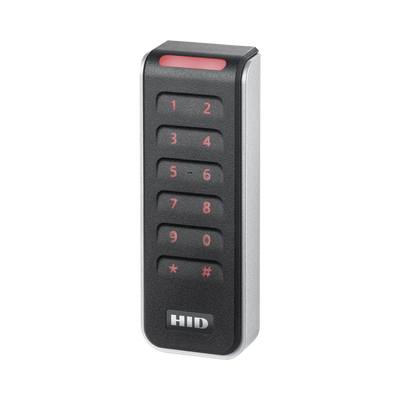 Lector con Teclado Capacitivo SIGNO Multitecnologia/ 20KNKS-01-00001H/ Garantia de Por Vida/ Pigtail/Wiegand & OSDP/Mullion | R20KS