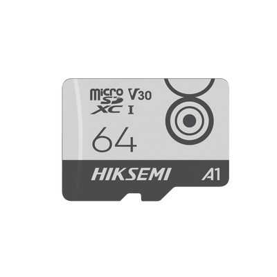 Memoria MicroSD / Clase 10 de 64 GB / Especializada Para Videovigilancia Movil (Uso 24/7) / Soporta Altas Temperaturas / 95 MB/s Lectura / 55 MB/s Escritura | HS-TF-M1/64G