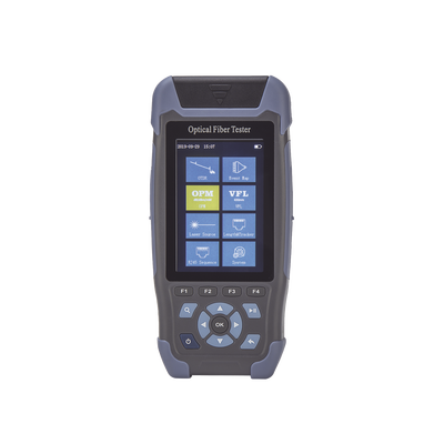Mini OTDR para Fibra Óptica Monomodo / Longitud de Onda 1310nm y 1550nm / Función VFL 10mW / Función OPM / Mapeo de Cables de Red RJ45 / Recargable / Distancia de Prueba hasta 64 Kilómetros (39.77 Millas) | LP-M-OTDR