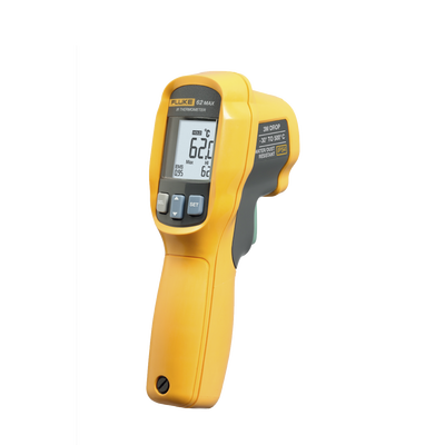 Termómetro IR Para Medición de Temperatura de -30ºC a 500ºC, Con Precisión +-1.0%, y Clasificación IP54 de Resistencia al Agua y Polvo | FLUKE-62MAXESPR