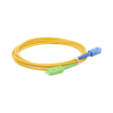 Jumper de Fibra Óptica Monomodo SC/APC-SC/UPC Simplex de 2 Metros (6.56 Pies), 3mm | LPSM3SCASCUS2