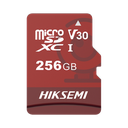 Memoria microSD / Clase 10 de 256 GB / Especializada Para Videovigilancia (Uso 24/7) / Compatibles con cámaras HIKVISION y Otras Marcas / 95 MB/s Lectura / 55 MB/s Escritura | HS-TF-E1/256G