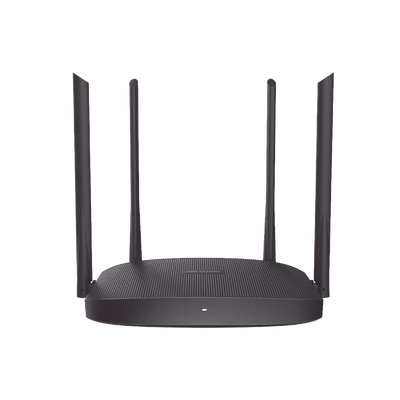 Router Inalámbrico WISP / Hasta 1200 Mbps / Doble Banda AC (2.4 GHz y 5 GHz) / 4 Puertos 10/100 Mbps /  4 Antenas Omnidireccional de 5 dBi / Interior | DS-3WR12C